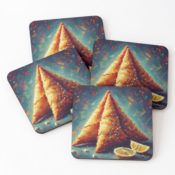 Item preview, Samosa Impressionism Art Style designed and sold by artofuniverse.
