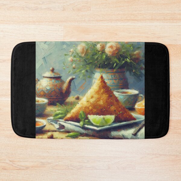 Item preview, Samosa Impressionism Art Style designed and sold by artofuniverse.
