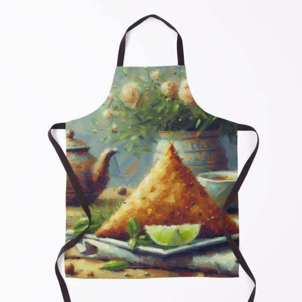Item preview, Samosa Impressionism Art Style designed and sold by artofuniverse.