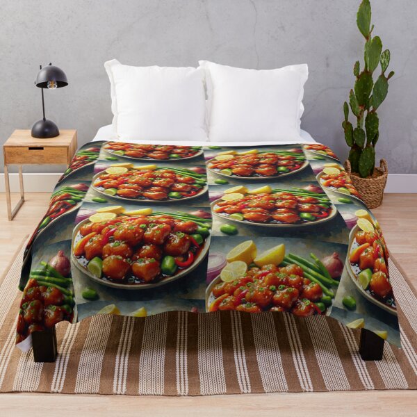 Item preview, Sweet and Sour Pork Impressionism Art Style designed and sold by artofuniverse.