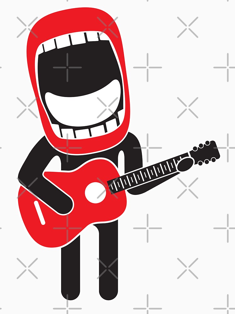 loud singing guitarist by kislev