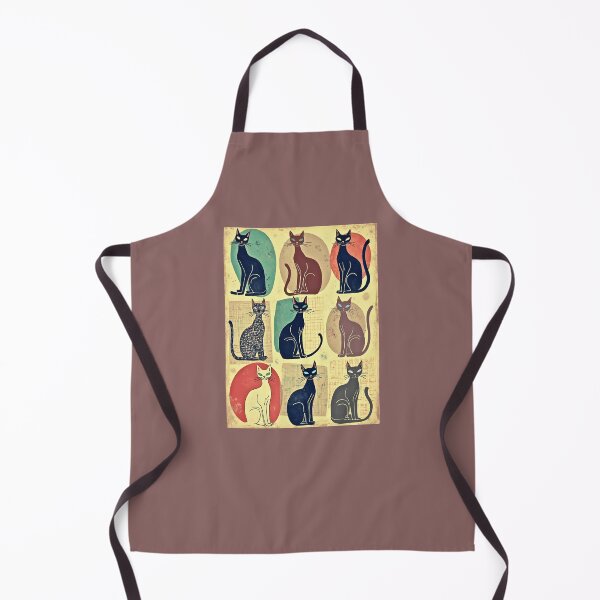 Item preview, Vintage Mid-Century Modern Cats designed and sold by Marymarice.