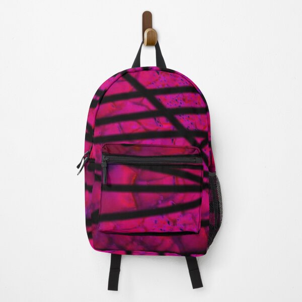 Item preview, Experimental - pink structure - glitter purple - stripes black designed and sold by Marion Waschk.