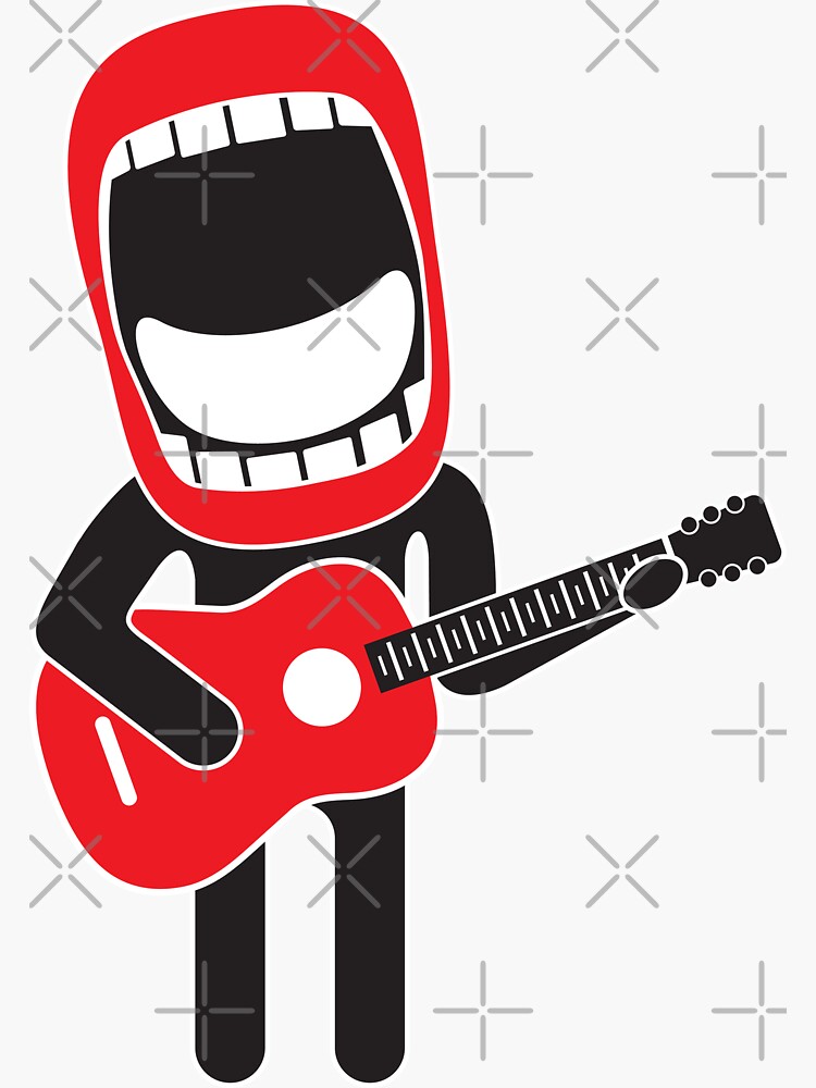 loud singing guitarist by kislev