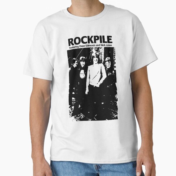 Item preview, ROCKPILE NICK LOWE DAVE EDMUNDS PUBROCK PUB ROCK SUPER COOL T-SHIRT designed and sold by Honky Tonk Print Shop.