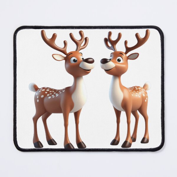 Item preview, Two reindeers, christmass love designed and sold by RamsesLw.