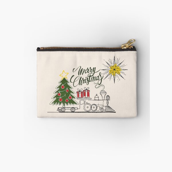 Item preview, Simpe One Line Merry Christmas Tree Presents Christmas Train 2024 Trend Mug designed and sold by The Art of Kkatarynka.