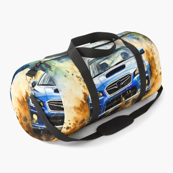 Item preview, Rally Car Kicking Up Dirt On Forest Trail designed and sold by RevUpDesign.