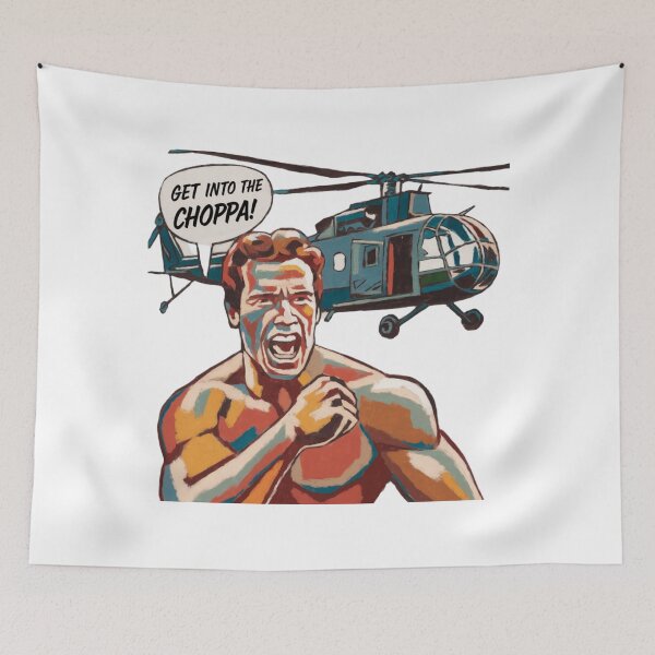 Item preview, Get into the Choppa, funnyfits70, Humor, Funny designed and sold by FunnyFits70.