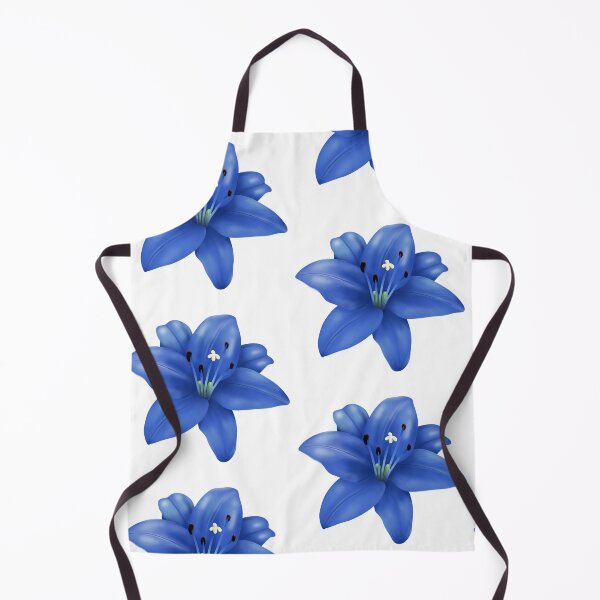 Item preview, Blue lilly flower designed and sold by poonzapoon.