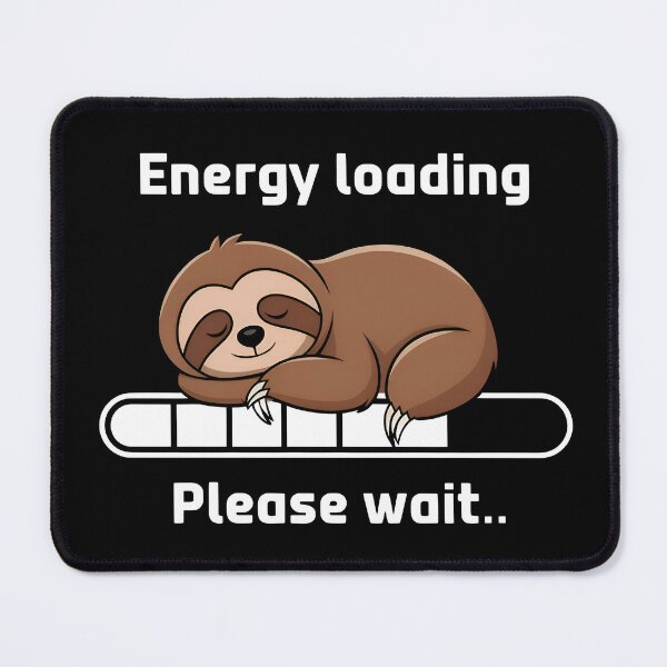 Item preview, Lazy Sloth Illustration - Please Wait Design designed and sold by tutoo clothes.