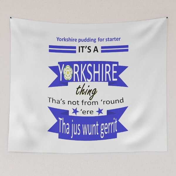 Item preview, Yorkshire Pudding For Starter Its A Yorkshire Thing Tyke Slang designed and sold by taiche.