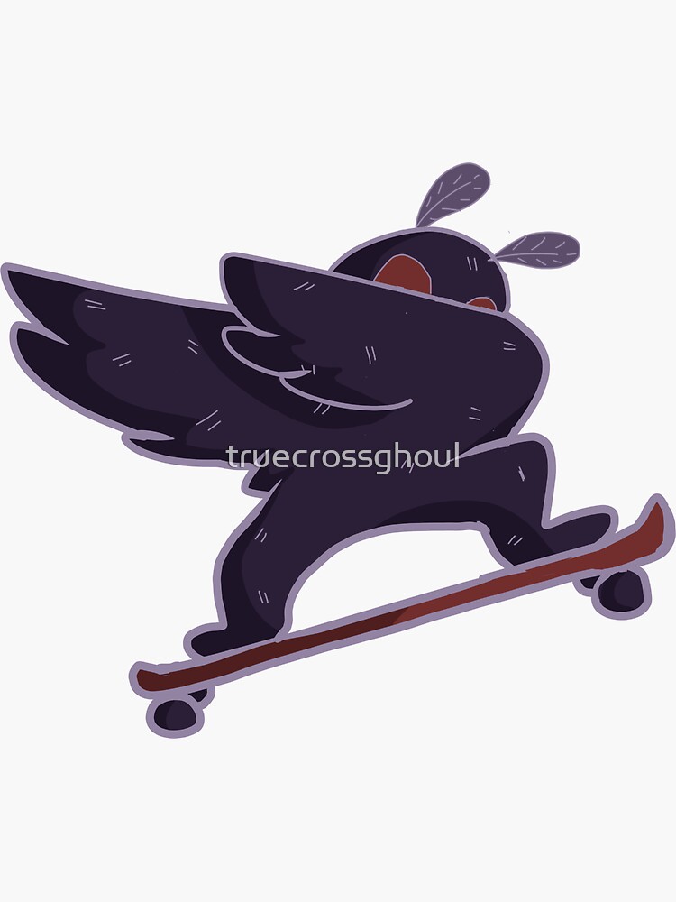 radical mothman by truecrossghoul