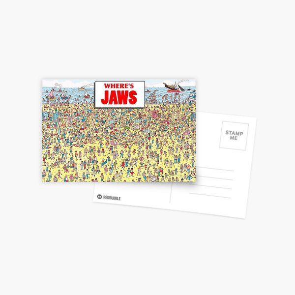 Item preview, Where's Jaws? designed and sold by Robbie Labrum.