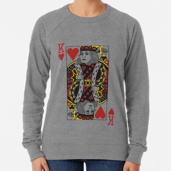 King Of Hearts Hoodies Sweatshirts for Sale Redbubble