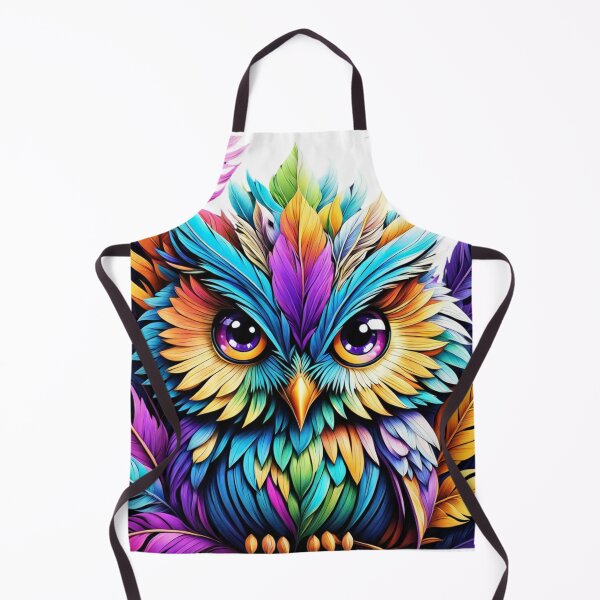Item preview, Cute Colorful Owl  designed and sold by Homescu Ioana.