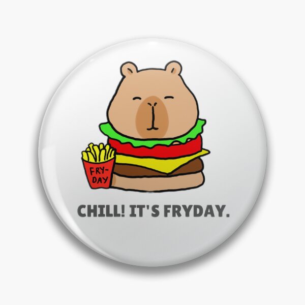 Item preview, Chill! It's Fryday! designed and sold by Jojoanne.