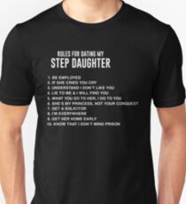 Father's Day Shirt For Step Dad From Step Daughter. Unisex T-Shirt
