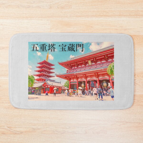 Item preview, Asakusa Sensoji Gojunoto and Hozomon designed and sold by JAPANESE FAVORITES.