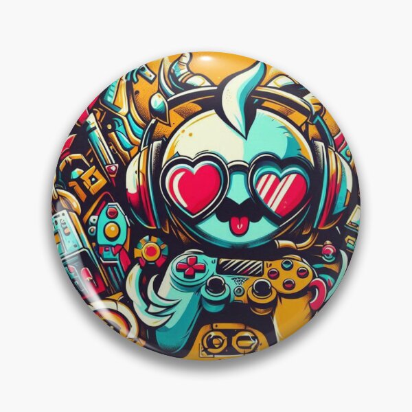 Item preview, Colorful Chaos Gamer’s Heart designed and sold by TheShadow30.