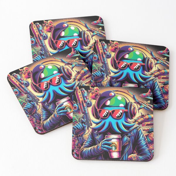 Item preview, Space Squid Coffee and Combat designed and sold by TheShadow30.