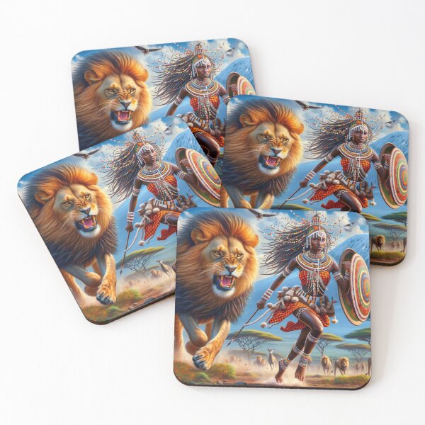 Item preview, Hunting in Africa designed and sold by M-Y-A-R-T-.