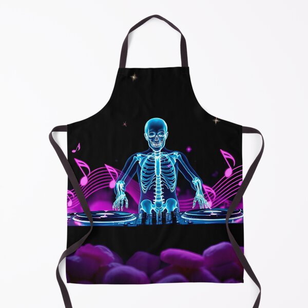 Item preview, Skeleton DJ Club Wall Art Deco Music Notes. designed and sold by HardToFindMerchandise.