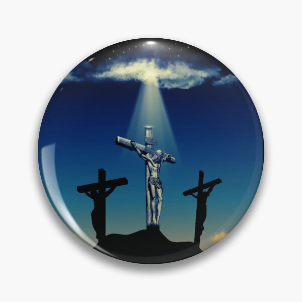 Item preview, Jesus Crucifixion Scene Vivid Colour designed and sold by Iiswaz.
