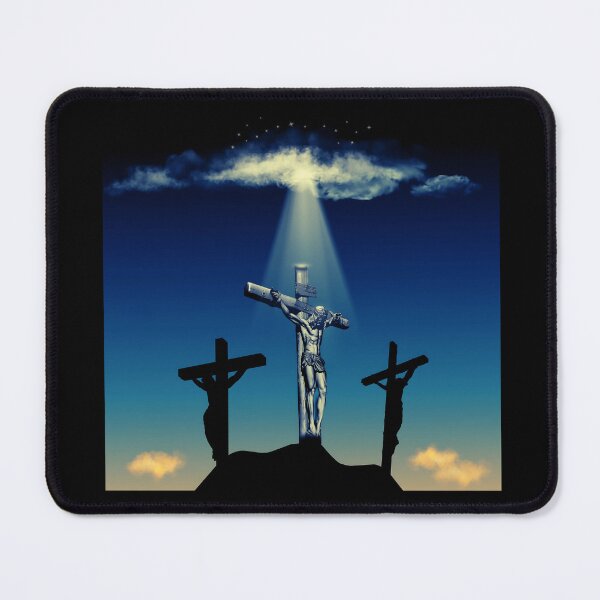 Item preview, Jesus Crucifixion Scene Vivid Colour designed and sold by Iiswaz.