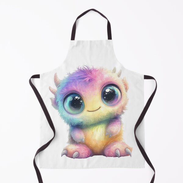 Item preview, Cute Monster Fluffy designed and sold by NicolasGlowArt.