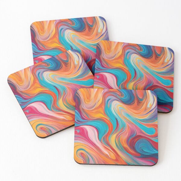 Item preview, Artistic color blend creating a stunning pattern designed and sold by Have Mercy.