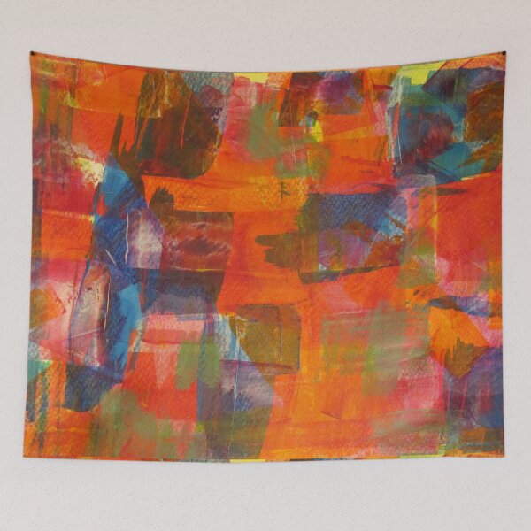 Item preview, I love Color - colorful - brightly colored - colorful - orange - red - blue - yellow - green - white - designed and sold by Marion Waschk.