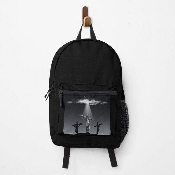 Item preview, Jesus Crucifixion Scene Black and White designed and sold by Iiswaz.