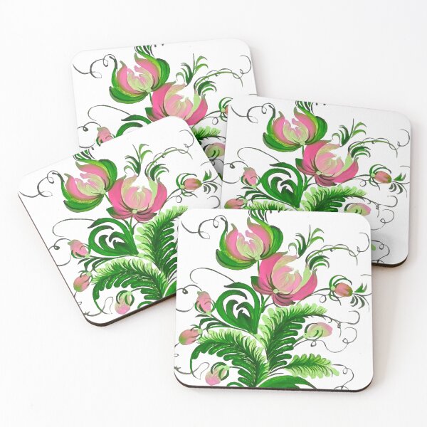 Item preview, Pink spring flowers designed and sold by ZamriiArt.