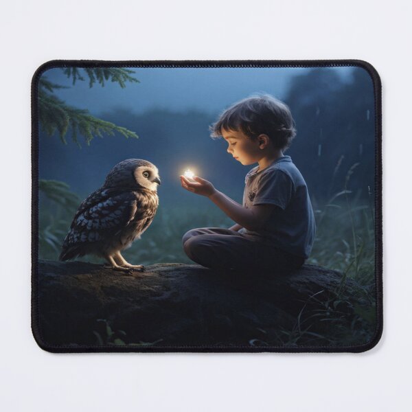 Item preview, Owls and Children designed and sold by Collection de trésors .