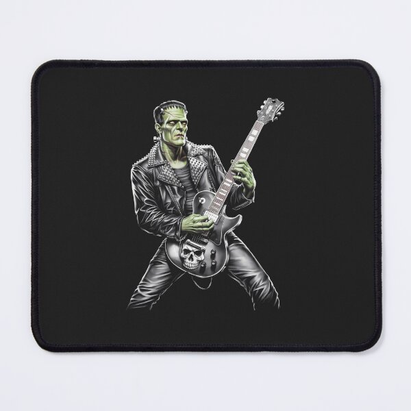 Item preview, Frankenstein Playing Guitar Player Rock Music designed and sold by stylesip.