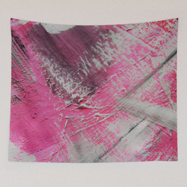 Item preview, Abstract Pink White MW Art Marion Waschk designed and sold by Marion Waschk.