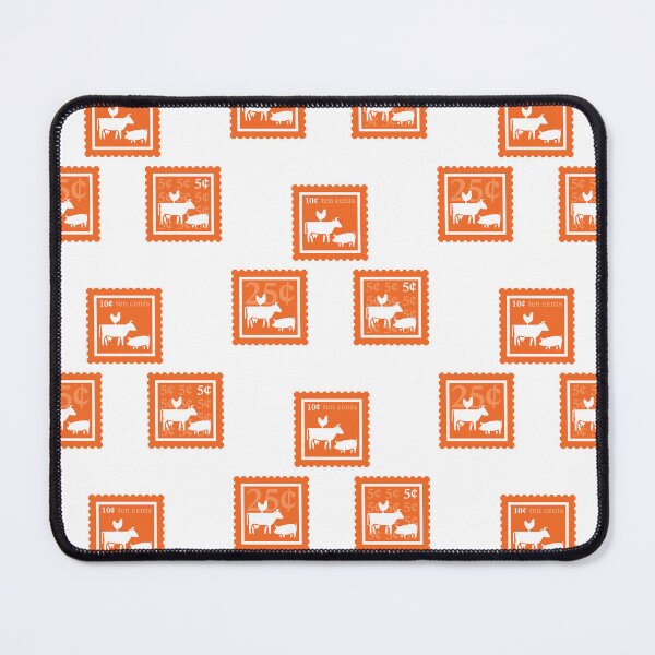 Item preview, Animal Science | Orange & White Stamps | College Livestock Management Major | Veterinary Vet Graduate School Class | Farm Veterinarian Job | University Degree Minor | StampHeed 007 designed and sold by StampHeed.