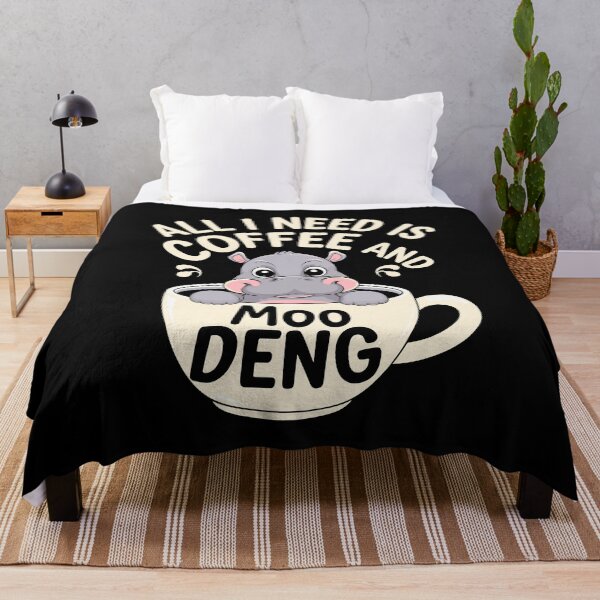 Item preview, Baby Hippo Moo Deng Coffee Thailand Zoo Wildlife Bouncing Pig designed and sold by w1ckerman.