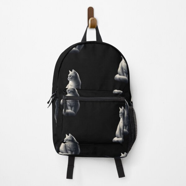Item preview, Majestic Grey Cat in Serene Pose designed and sold by IllumeInk.