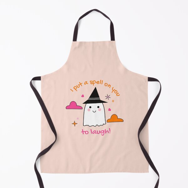 Item preview, I Put a Spell on You to Laugh - Cute Witch Ghost Halloween designed and sold by Tulip Creators .