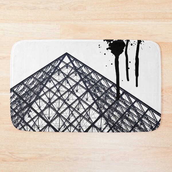 Item preview, Modern Geometric Architecture with Ink Splatter Design designed and sold by RaiyaTees.