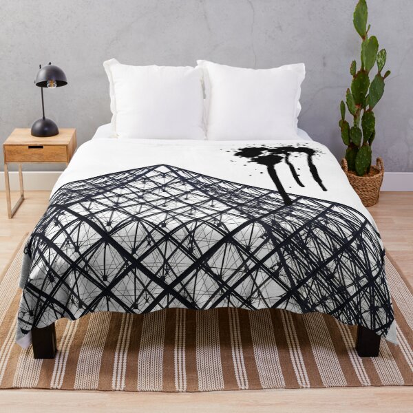 Item preview, Modern Geometric Architecture with Ink Splatter Design designed and sold by RaiyaTees.