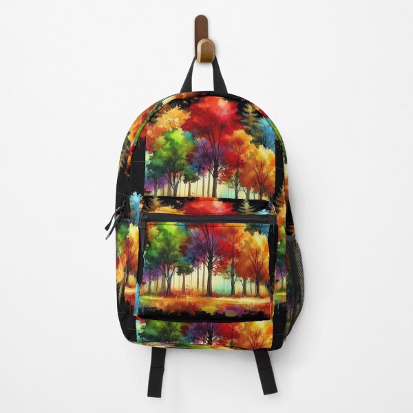 Item preview, Colorful fall forest designed and sold by Maira Guerrero.