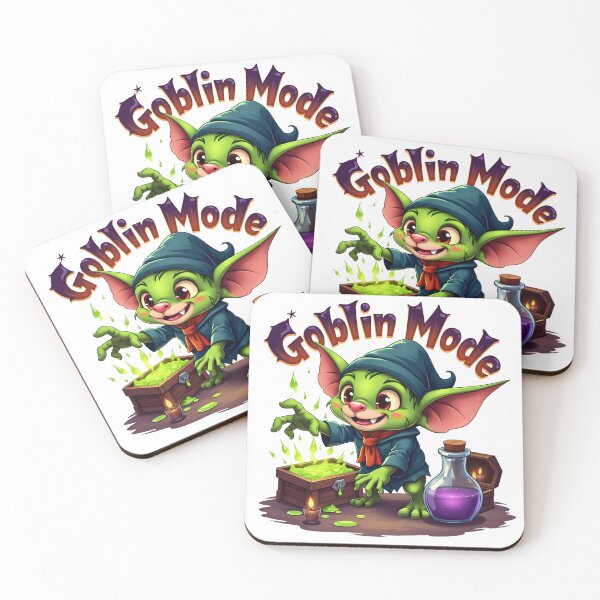 Item preview, Goblin Mode – Mischievous Treasure Keeper designed and sold by  MAD's Recreation Studio.