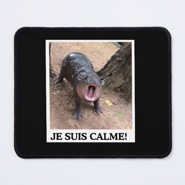 Item preview, Moo Deng - JE SUIS CALME designed and sold by nd-creates.