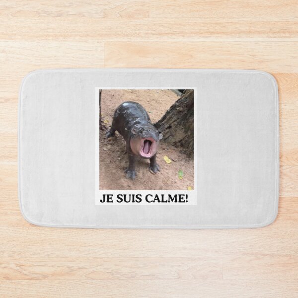 Item preview, Moo Deng - JE SUIS CALME designed and sold by nd-creates.