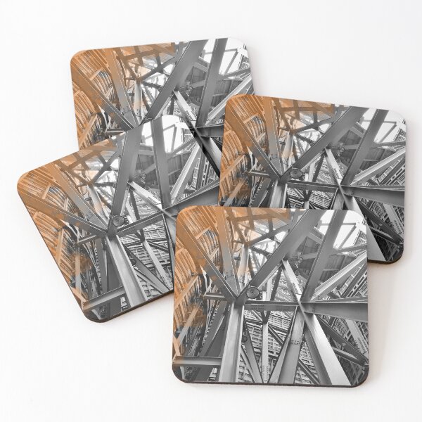Item preview, Urban Geometry & Splash of Orange Abstract Design designed and sold by RaiyaTees.