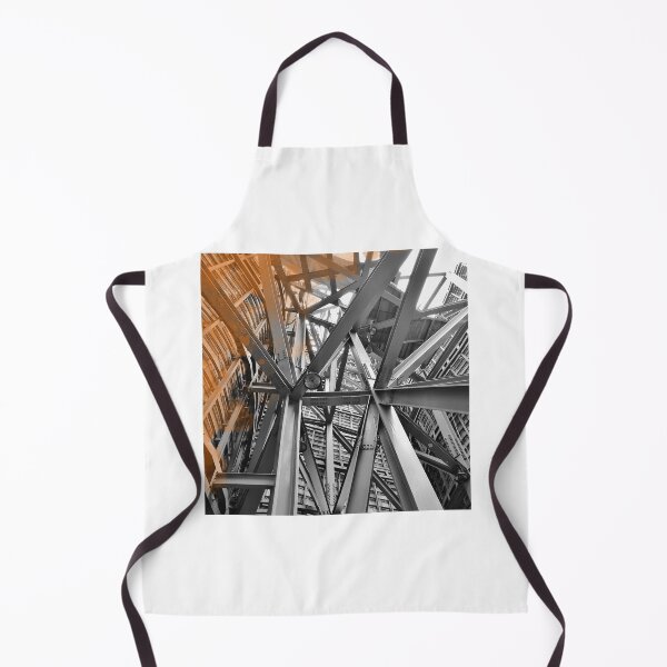 Item preview, Urban Geometry & Splash of Orange Abstract Design designed and sold by RaiyaTees.