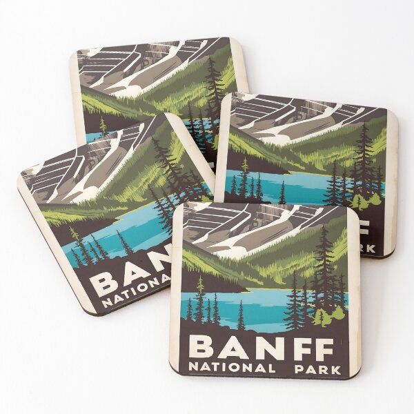 Item preview, Banff National Park Canada Vintage Travel Tourism  designed and sold by TravelersGems.